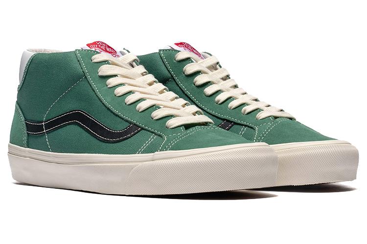 Спортивные кеды унисекс Vans Old Skool Mid зеленые, 46 EU