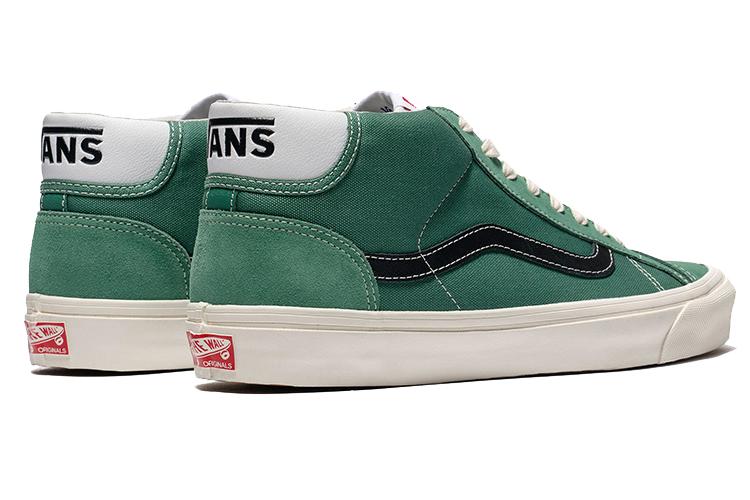 Спортивные кеды унисекс Vans Old Skool Mid зеленые, 46 EU