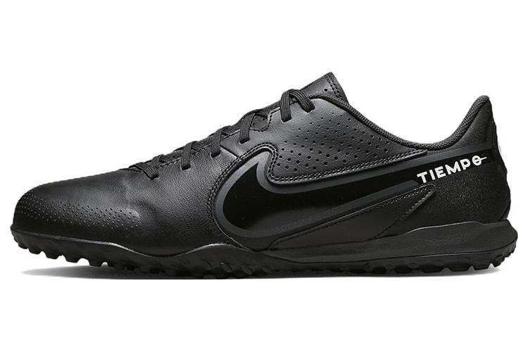 Футбольные бутсы Nike Tiempo Legend 9 Academy Tf черные, 44 EU
