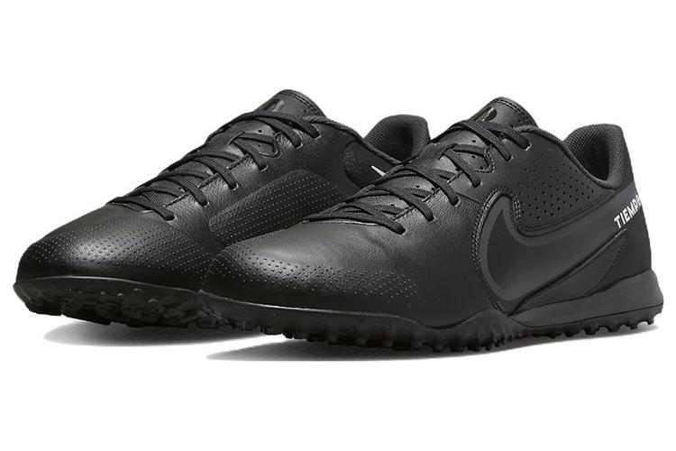 Футбольные бутсы Nike Tiempo Legend 9 Academy Tf черные, 44 EU