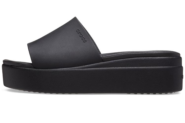 Шлепанцы женские Crocs Brooklyn Slide черные