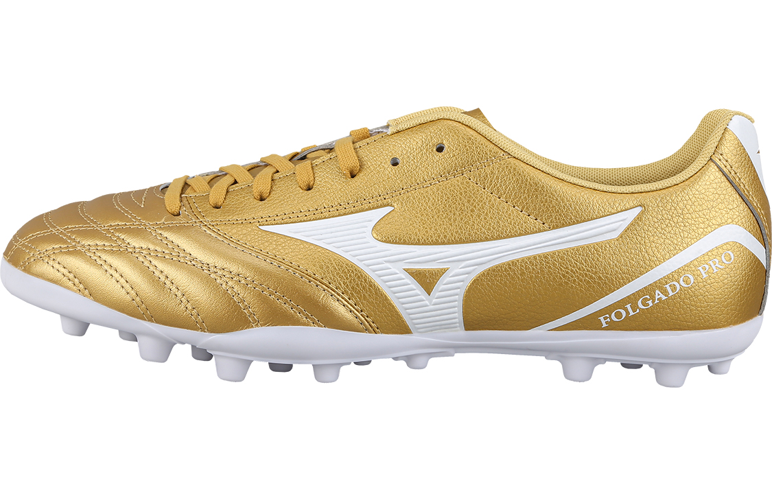 Футбольные бутсы мужские Mizuno Folgado Pro Kl Ag Gold, gold