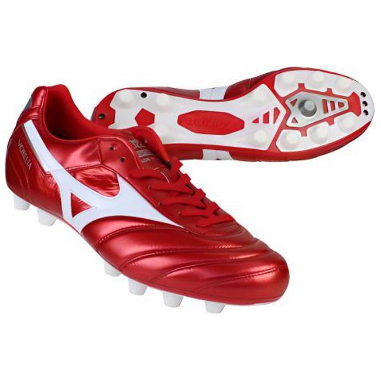 Футбольные бутсы мужские Mizuno Morelia II JAPAN passion red, 40 EU