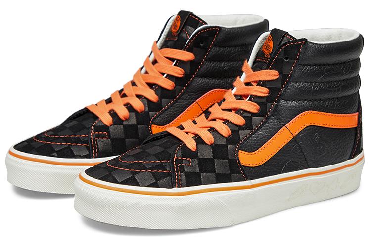 Кеды унисекс Vans SK8 HI Miro & Wujo черные, 35 EU