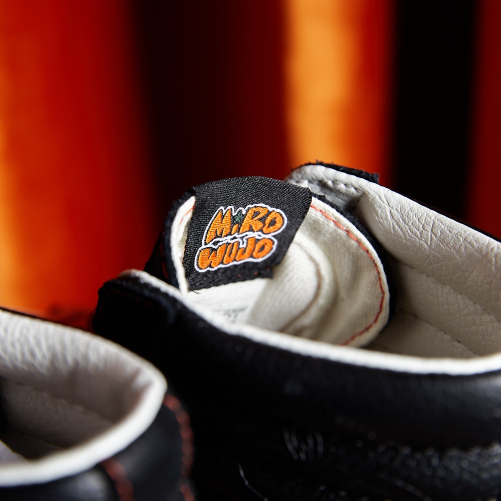 Кеды унисекс Vans SK8 HI Miro & Wujo черные, 35 EU