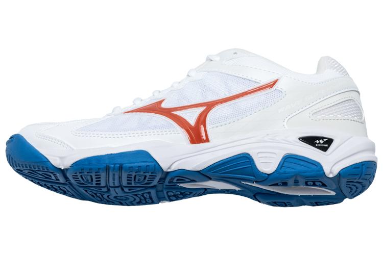 Кроссовки унисекс Mizuno Wave Supersonic Cn белые, синие, красные, 50 EU