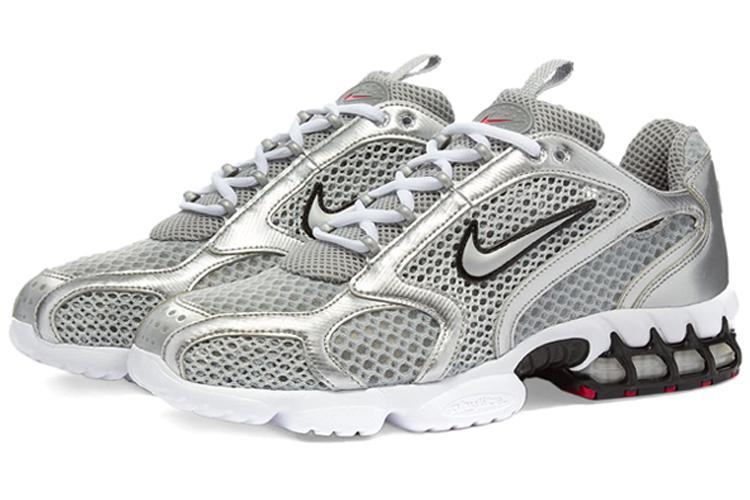 Кроссовки мужские Nike Zoom Spiridon Cage 2 металлический серебристый, 43 EU
