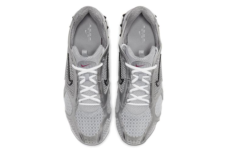 Кроссовки мужские Nike Zoom Spiridon Cage 2 металлический серебристый, 43 EU