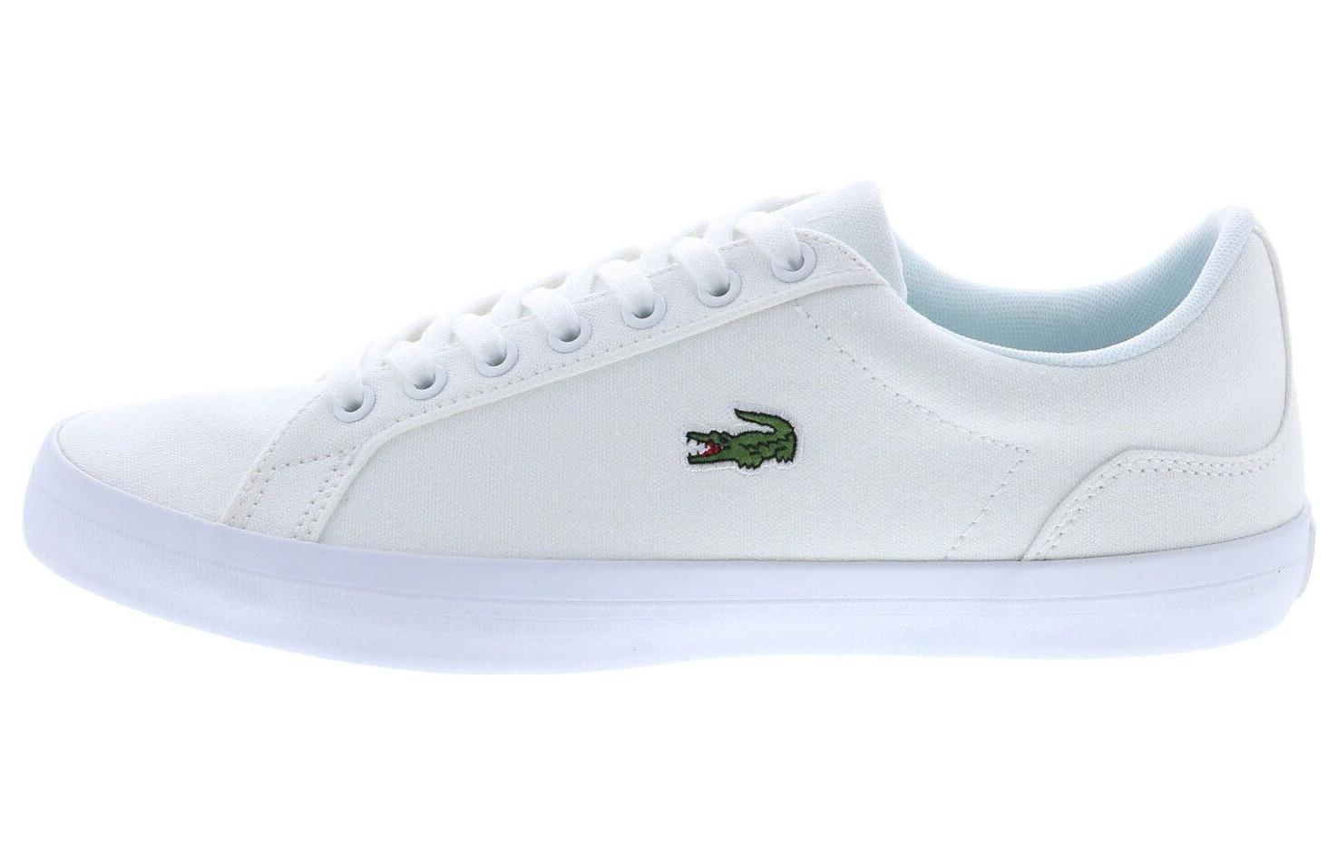 Кроссовки мужские LACOSTE Lerond BL 2 белые, 42 EU