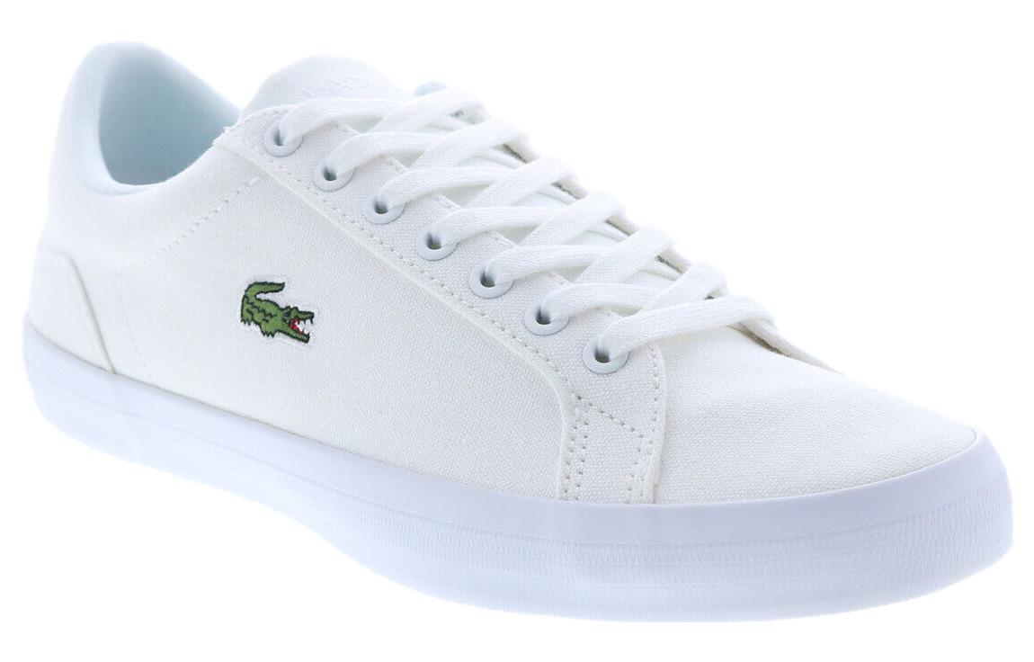 Кроссовки мужские LACOSTE Lerond BL 2 белые, 42 EU