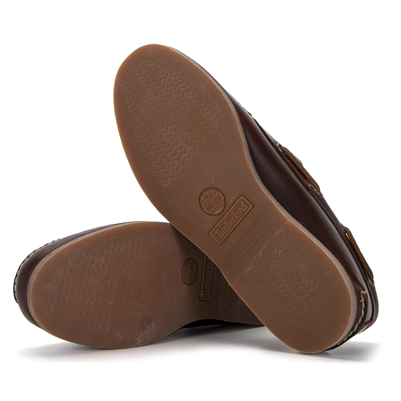 Топсайдеры мужские Timberland 3 Eye Lug Handsewn коричневые, 41.5 EU