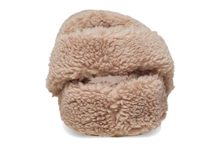 Тапочки унисекс Crocs Classic Cozzzy Slipper коричневые, 42-43 EU