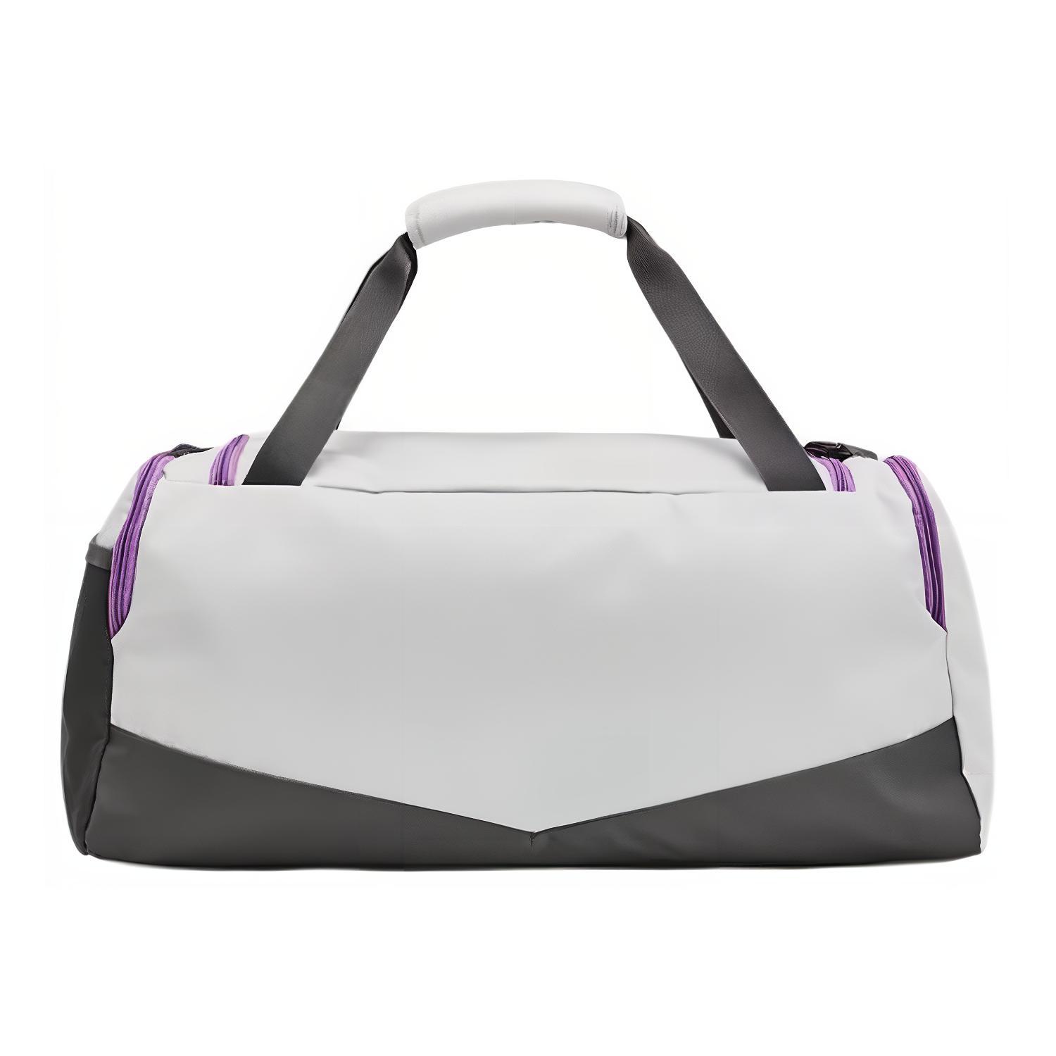 Дорожная сумка унисекс Under Armour 1369222-014, halo grey & provenal purple, Small EU