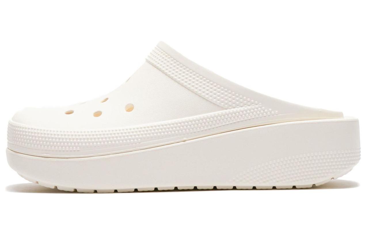 Шлепанцы унисекс Crocs Classic Blunt Toe белые