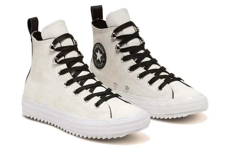 Кеды женские Converse Chuck Taylor All Star High Top Suede белые, 41 EU
