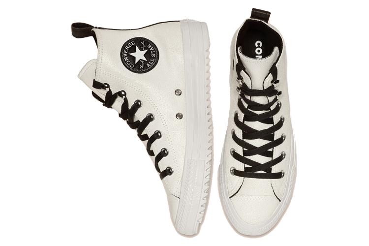 Кеды женские Converse Chuck Taylor All Star High Top Suede белые, 41 EU