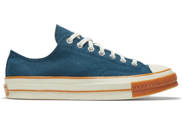 Кеды унисекс Converse Chuck 1970s Low Top, blue-orange, 44.5 EU