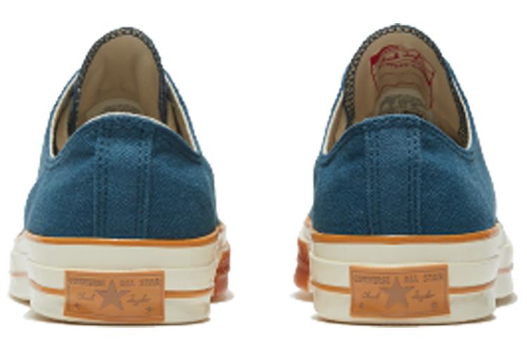 Кеды унисекс Converse Chuck 1970s Low Top, blue-orange, 44.5 EU