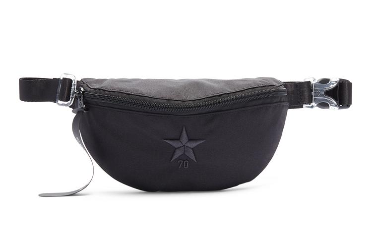 Сумка унисекс Converse 10019881-001 черная, размер Regular