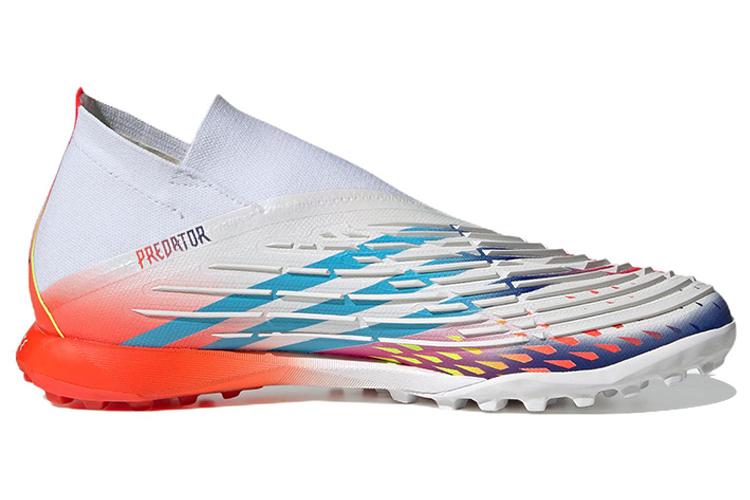 Футбольные бутсы мужские adidas Predator Edge.1 TF белые, 40 2/3 EU