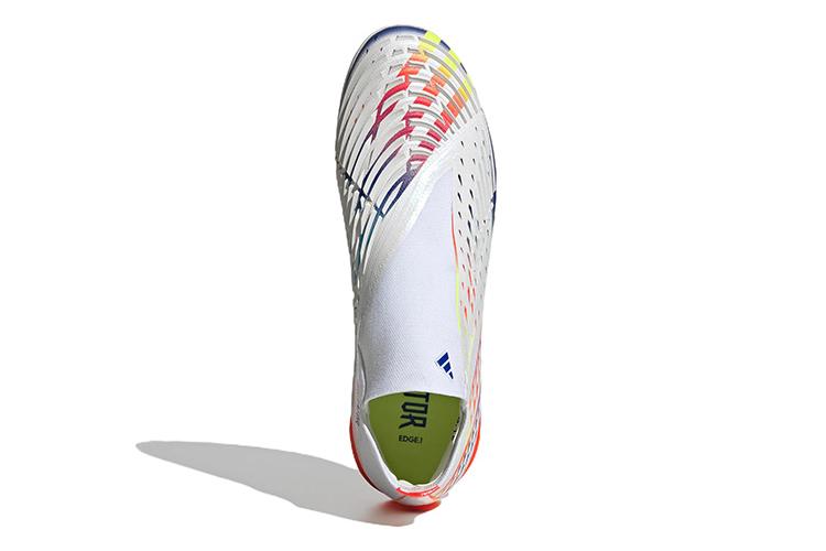 Футбольные бутсы мужские adidas Predator Edge.1 TF белые, 40 2/3 EU