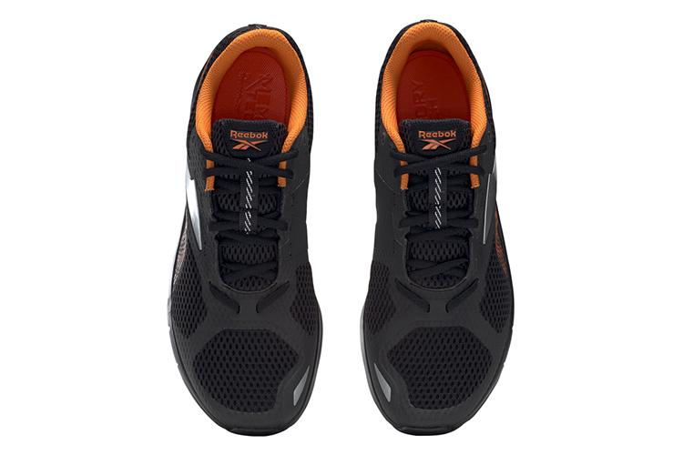 Кроссовки мужские Reebok Endless Road 2 черно-оранжевые, 40.5 EU