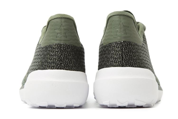 Кроссовки унисекс Converse Auckland Modern Ox оливковые, 44 EU