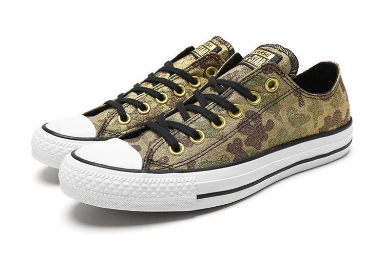 Кеды женские Converse All Star CTAS Ox золотые, 39 EU