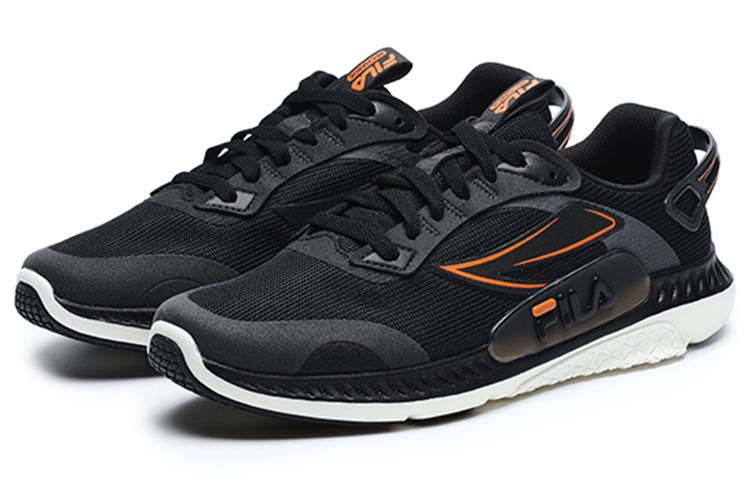 Кроссовки мужские FILA Recharge черные-оранжевые, 40.5 EU