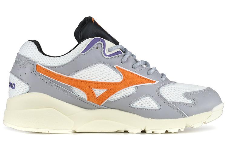 Кроссовки унисекс Mizuno Sky Medal Patta серые-оранжевые, 42 EU