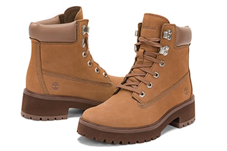 Ботинки женские Timberland Carnaby Cool 6 Inch Brown Nubuck, 37 EU