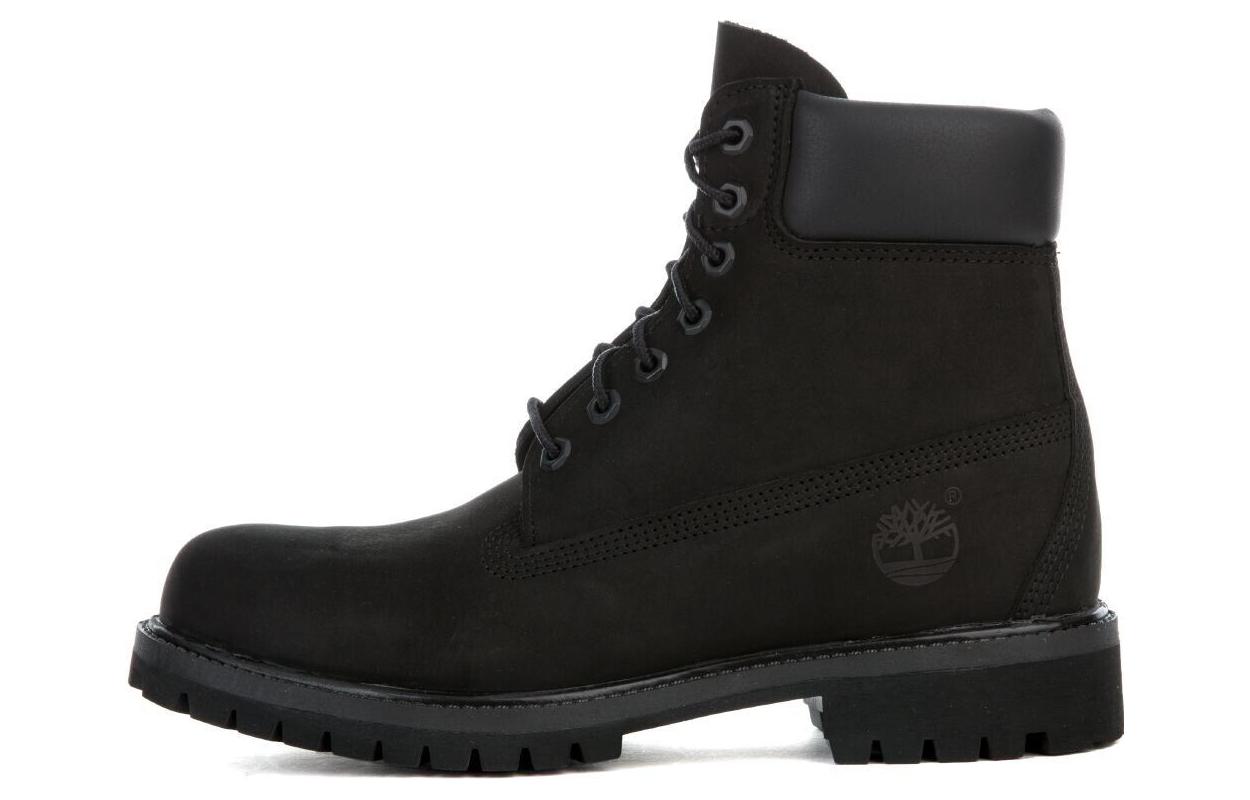Ботинки мужские Timberland 6 Inch Premium Waterproof Boot черные nubuck