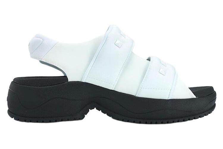 Сандалии женские FILA Puff Sandals белые, черные, 36 EU