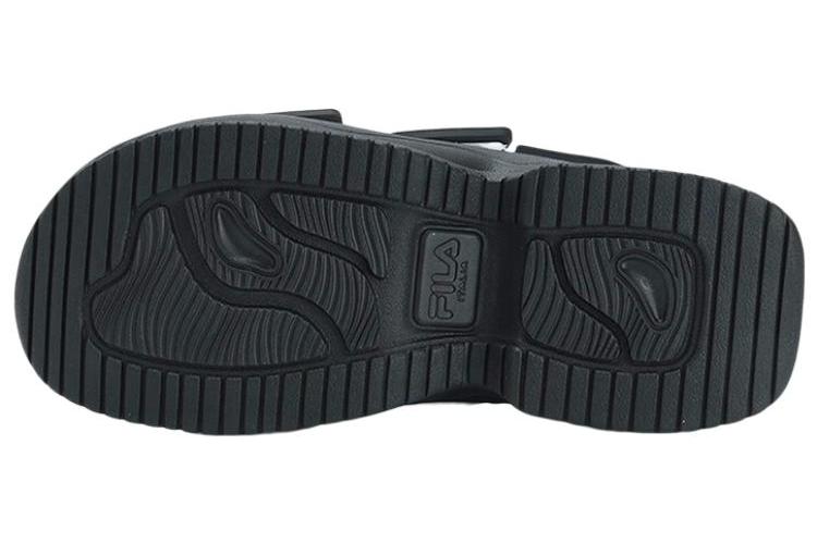 Сандалии женские FILA Puff Sandals белые, черные, 36 EU