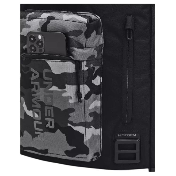 Рюкзак унисекс Under Armour 1362365-007 черный камуфляж