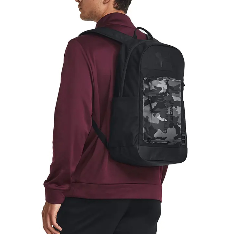 Рюкзак унисекс Under Armour 1362365-007 черный камуфляж