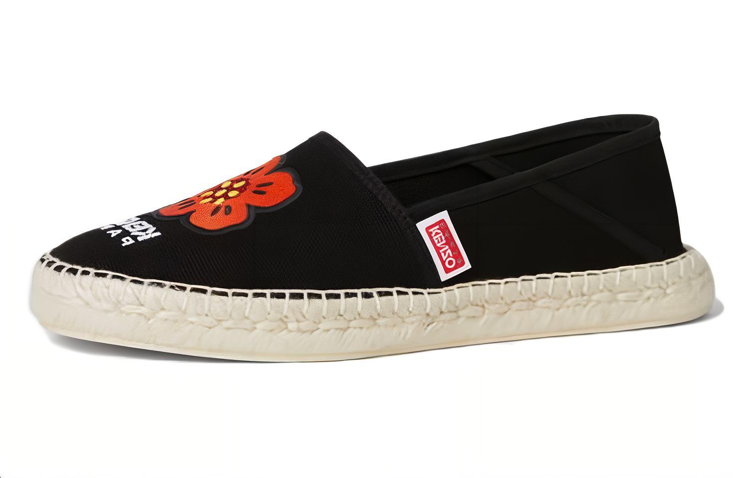 Эспадрильи мужские KENZO Boke Flower черные