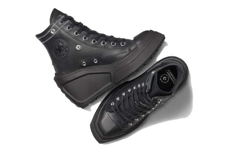 Сапоги женские Converse Chuck Taylor All Star 70 De Luxe Wedge черные, 39 EU