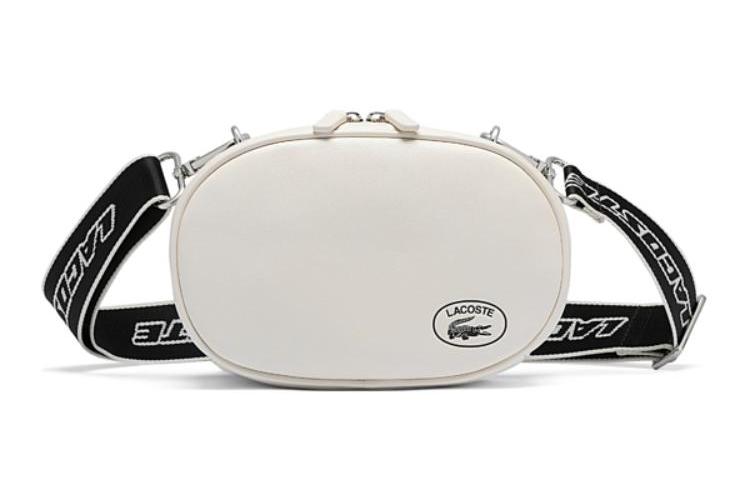 Кроссбоди-сумка женская LACOSTE NF3943GY-L21 белая, Medium EU