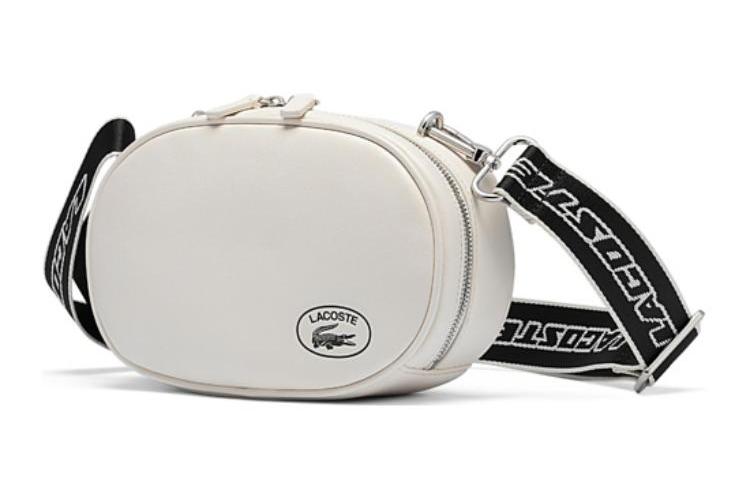 Кроссбоди-сумка женская LACOSTE NF3943GY-L21 белая, Medium EU
