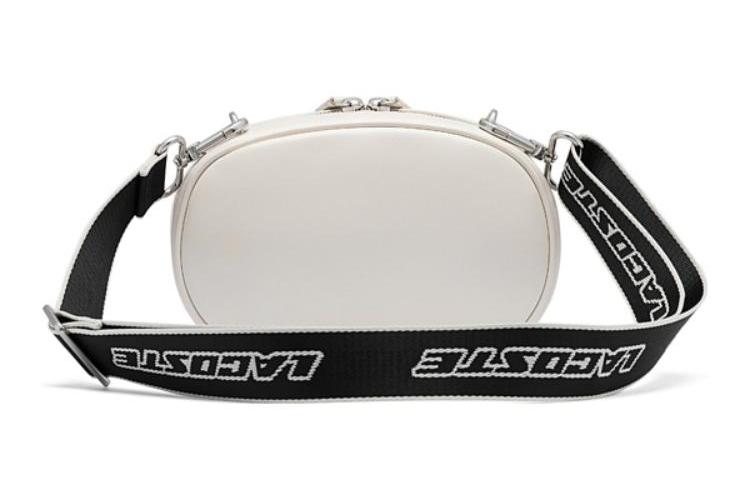 Кроссбоди-сумка женская LACOSTE NF3943GY-L21 белая, Medium EU