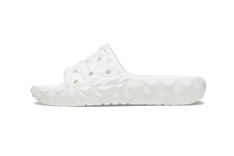 Шлепанцы унисекс Crocs 209608-100 белые, 37-38 EU