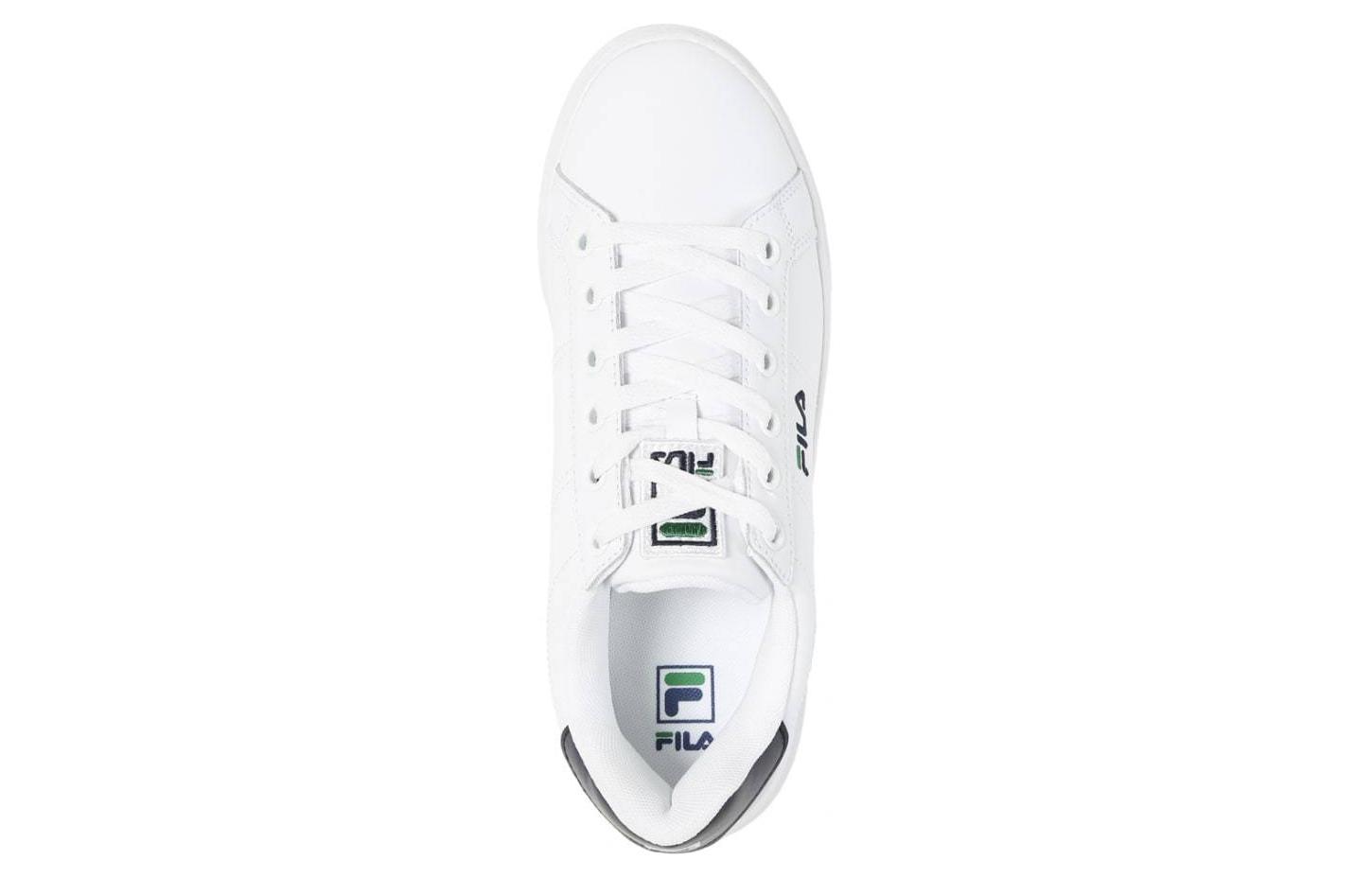 Кроссовки унисекс FILA Court Plumpy Lite белые с синим, 250 EU