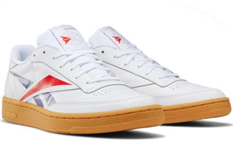 Кроссовки унисекс Reebok Club C Vector белые, 42 EU