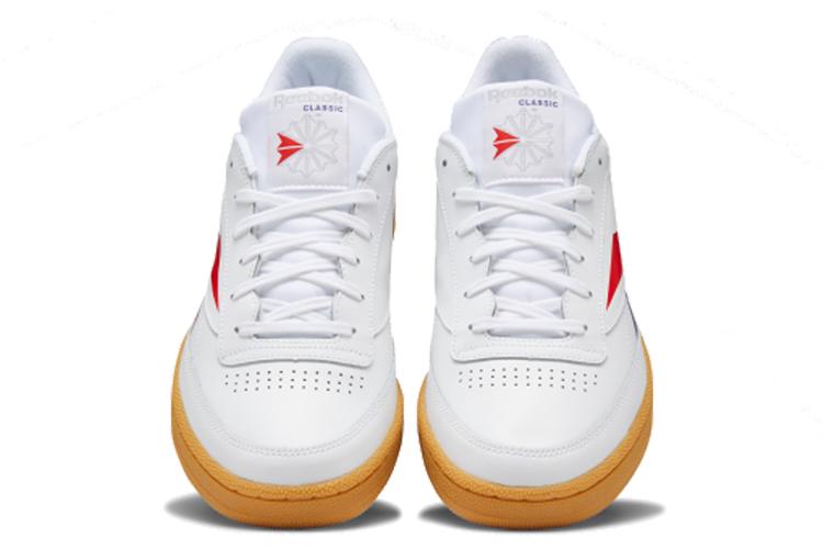 Кроссовки унисекс Reebok Club C Vector белые, 42 EU
