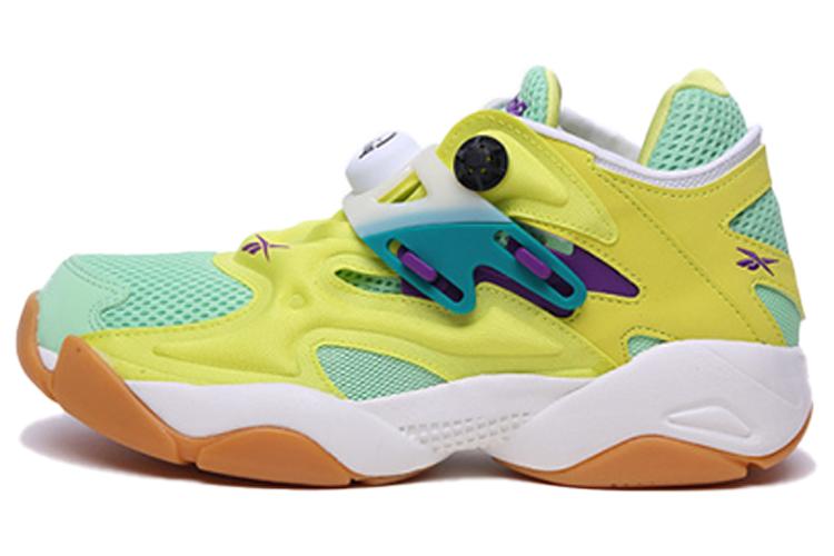 Кроссовки унисекс Reebok Pump Court Easter 2020, желтые, 43 EU