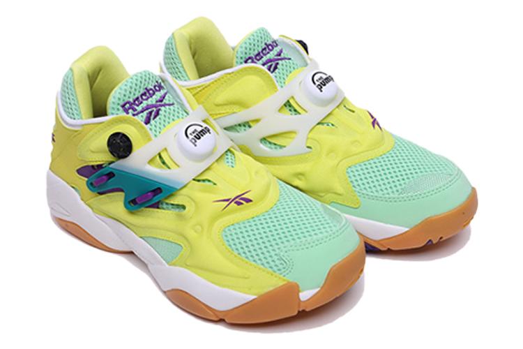 Кроссовки унисекс Reebok Pump Court Easter 2020, желтые, 43 EU