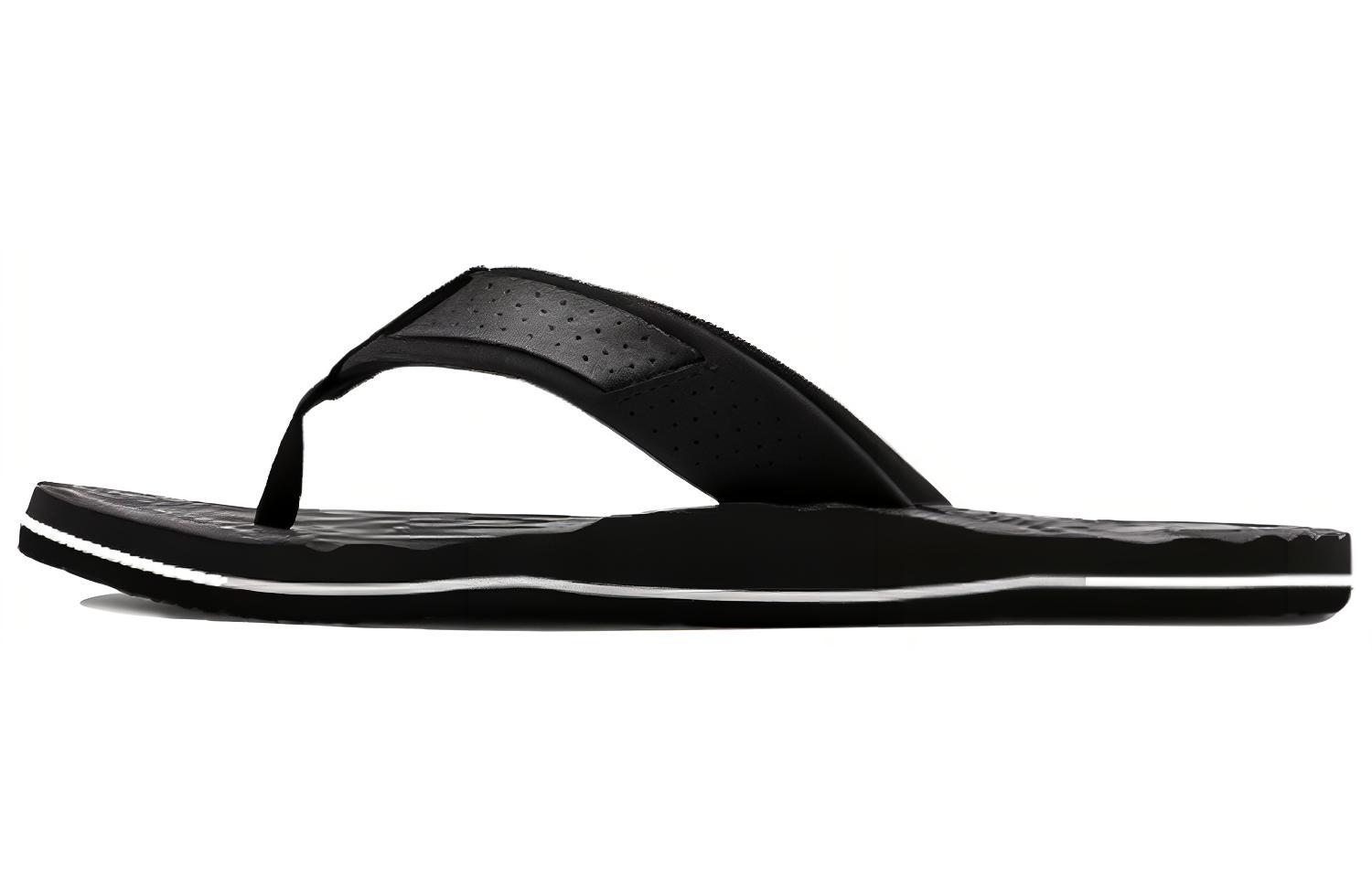 Шлепанцы унисекс Under Armour Marathon Key 4 черные и джет-грей