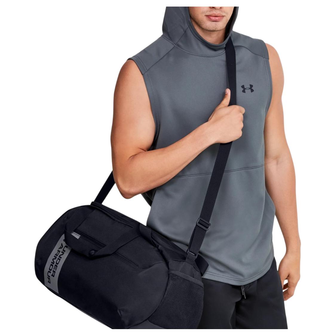 Дорожная сумка мужская Under Armour 1350092-005 черная, Medium EU