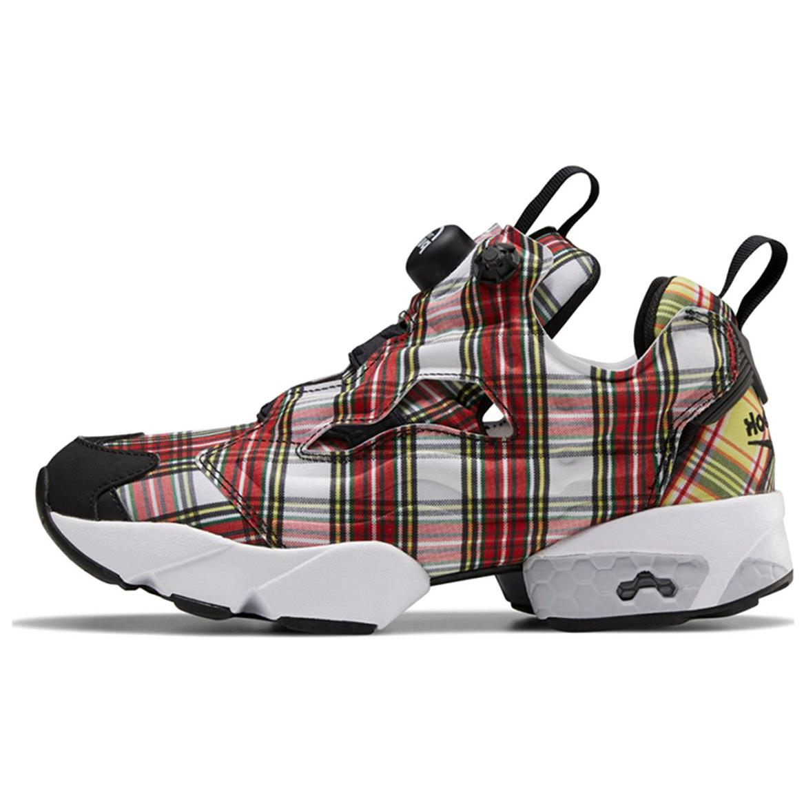 Кроссовки женские Reebok InstaPump Fury Og Plaid красные, 35.5 EU
